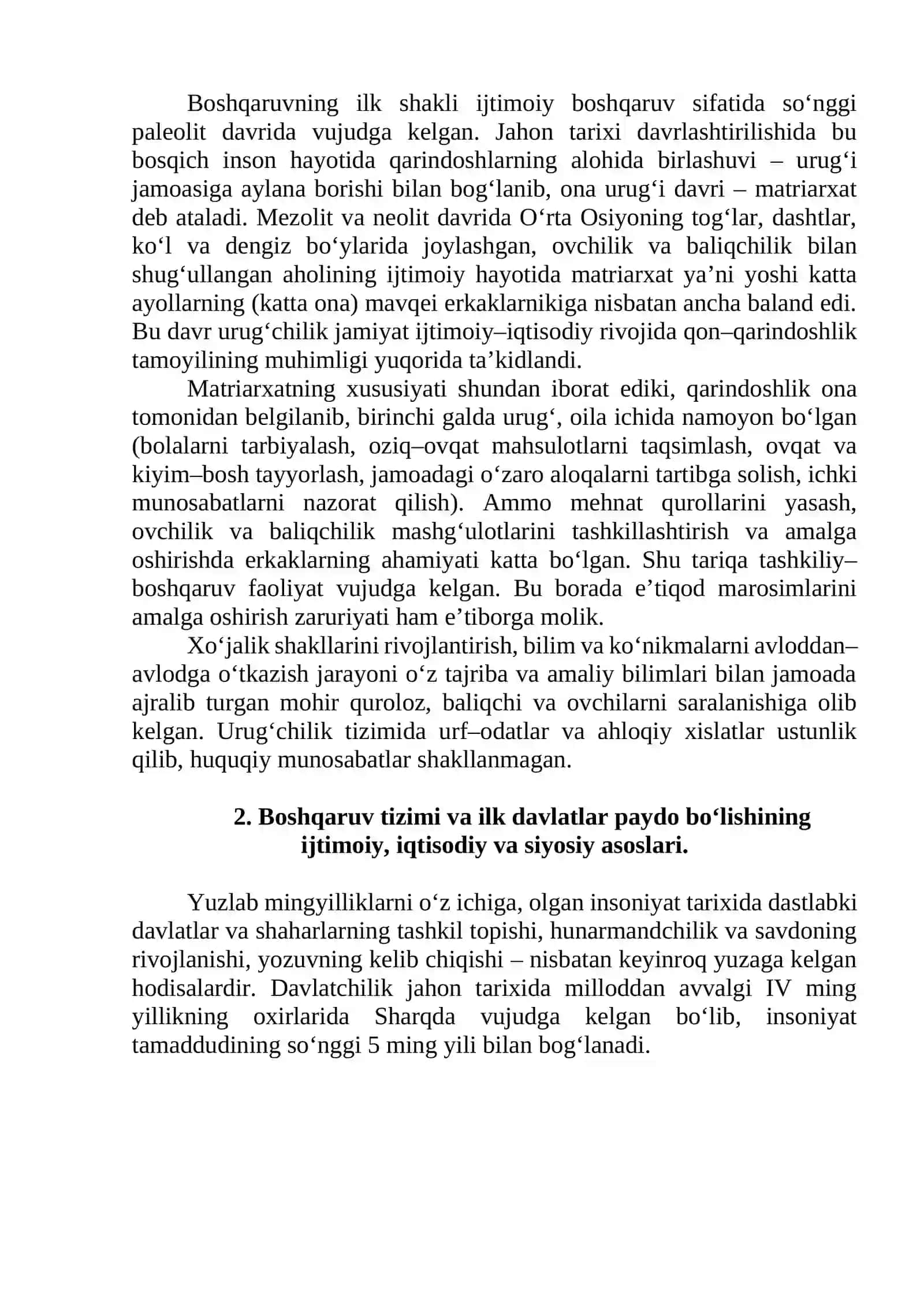 O‘ZBEKISTON DAVLATCHILIGINING SHAKLLANISH ASOSLARI 4