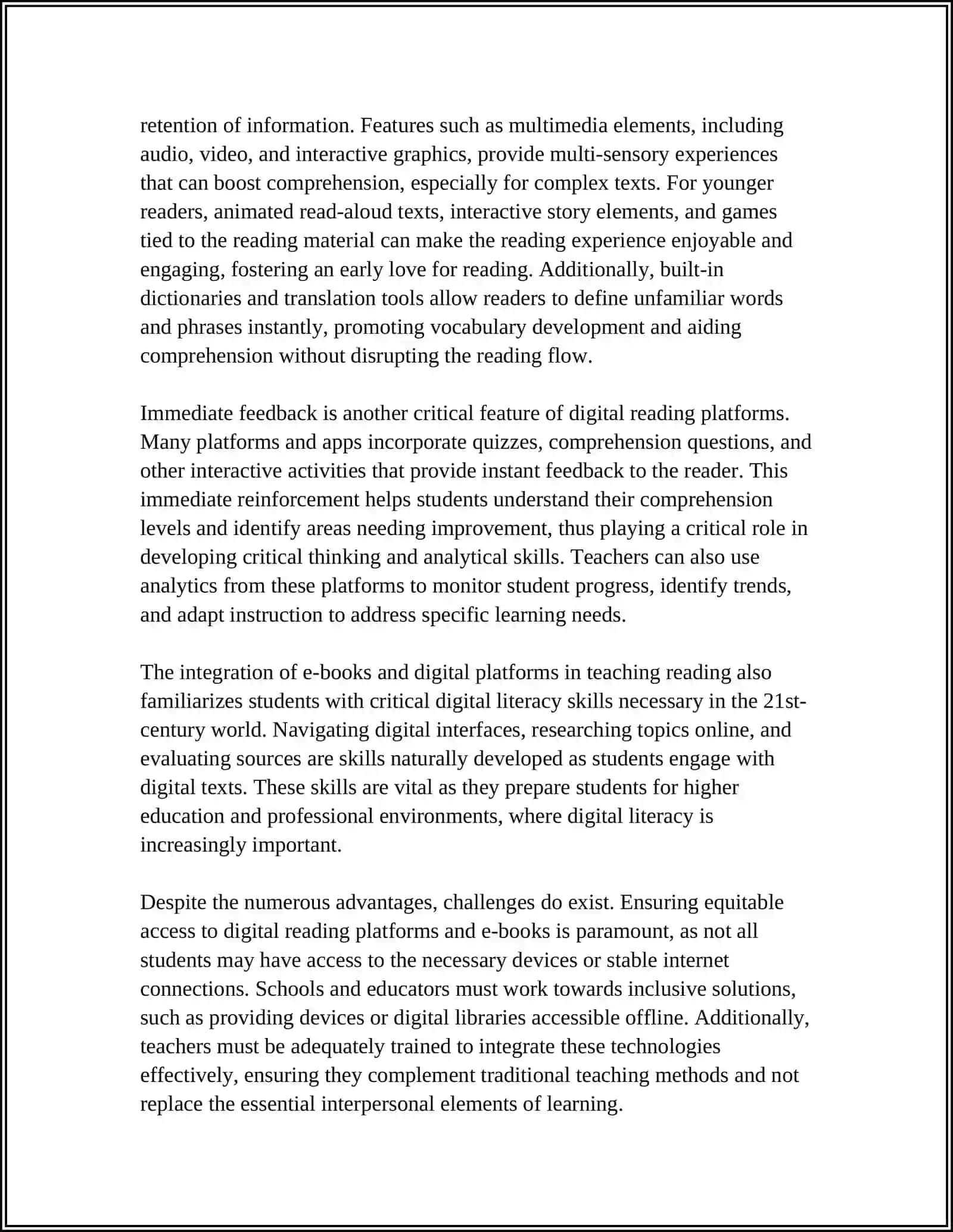 TEACHING READING SKILLS: MODERN TECHNOLOGIES OF TEACHING READING 4
