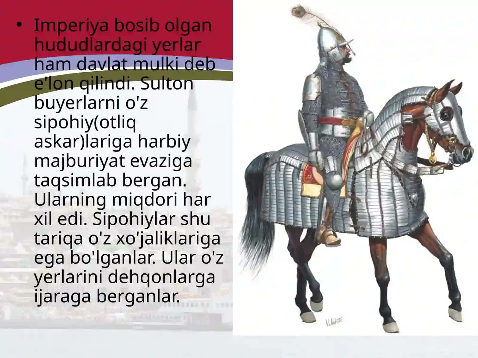 XVI-XVIII asrlarda Usmoniylar imperiyasi 4