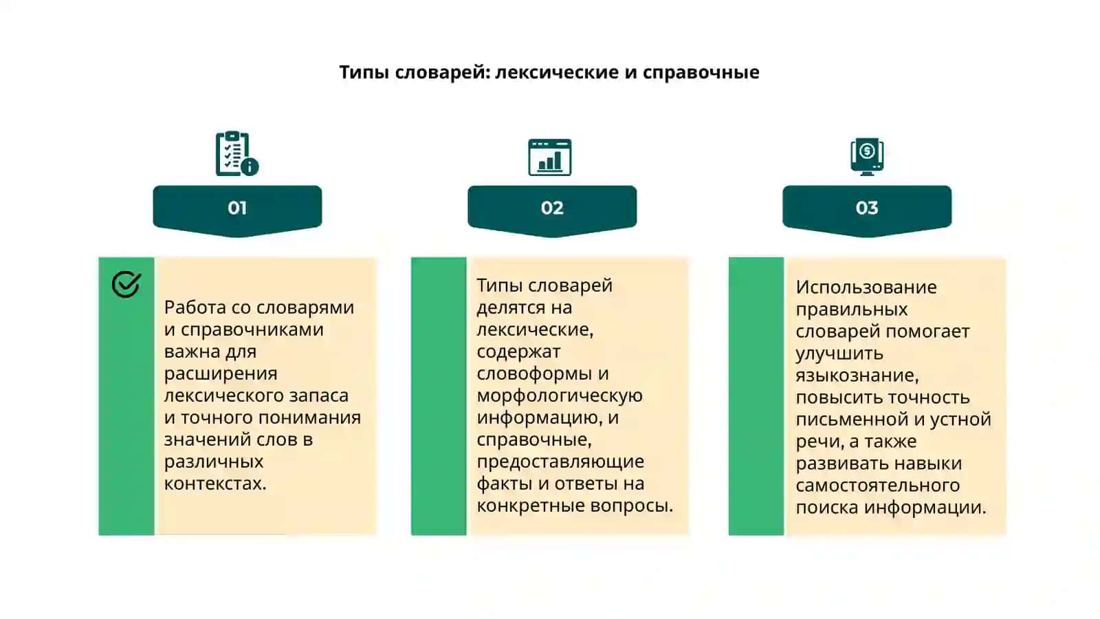 Работа со словарями и справочниками 4