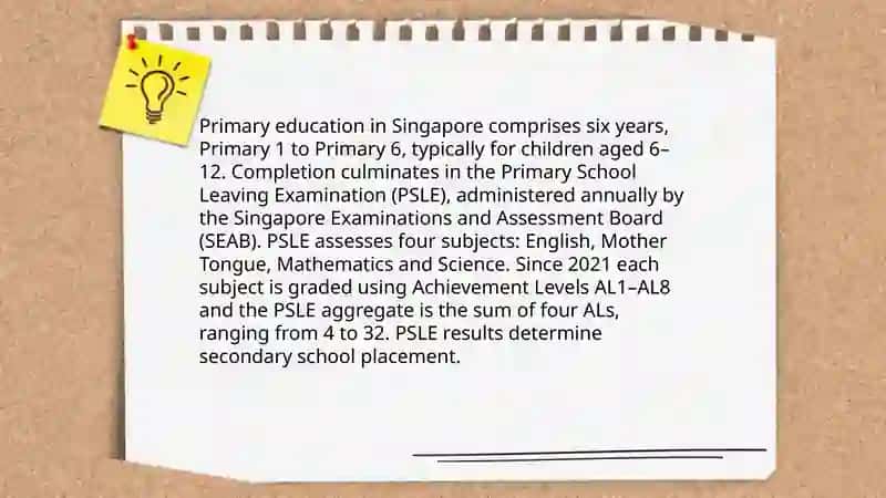 Education system in Singapore 4
