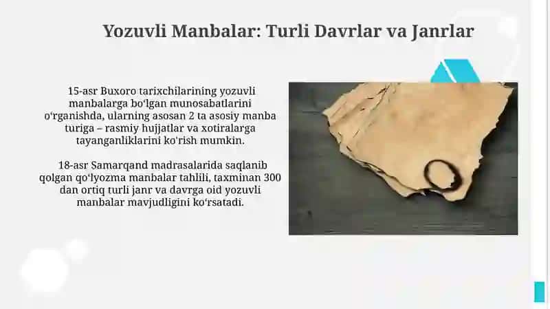 Ilmiy Manbalar: Tarixchilarning Bahslari 4