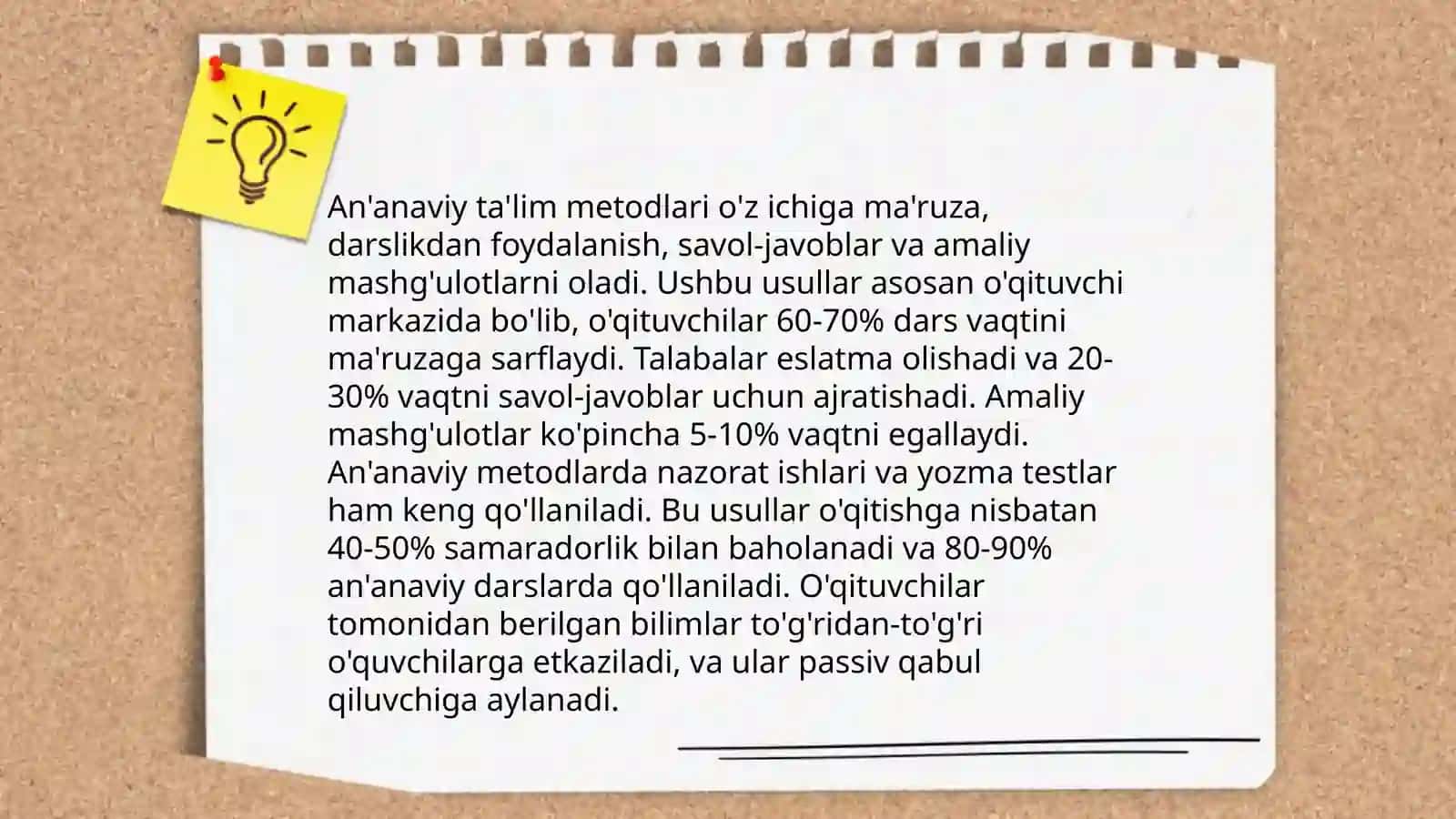 Ta'lim Metodi Tasnifi Ta'lim Shkillarining Tasnifi 4