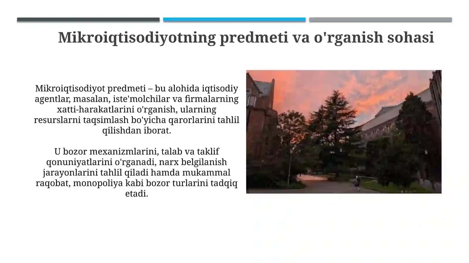 Mikroiqtisodiyot faniga kirish 4