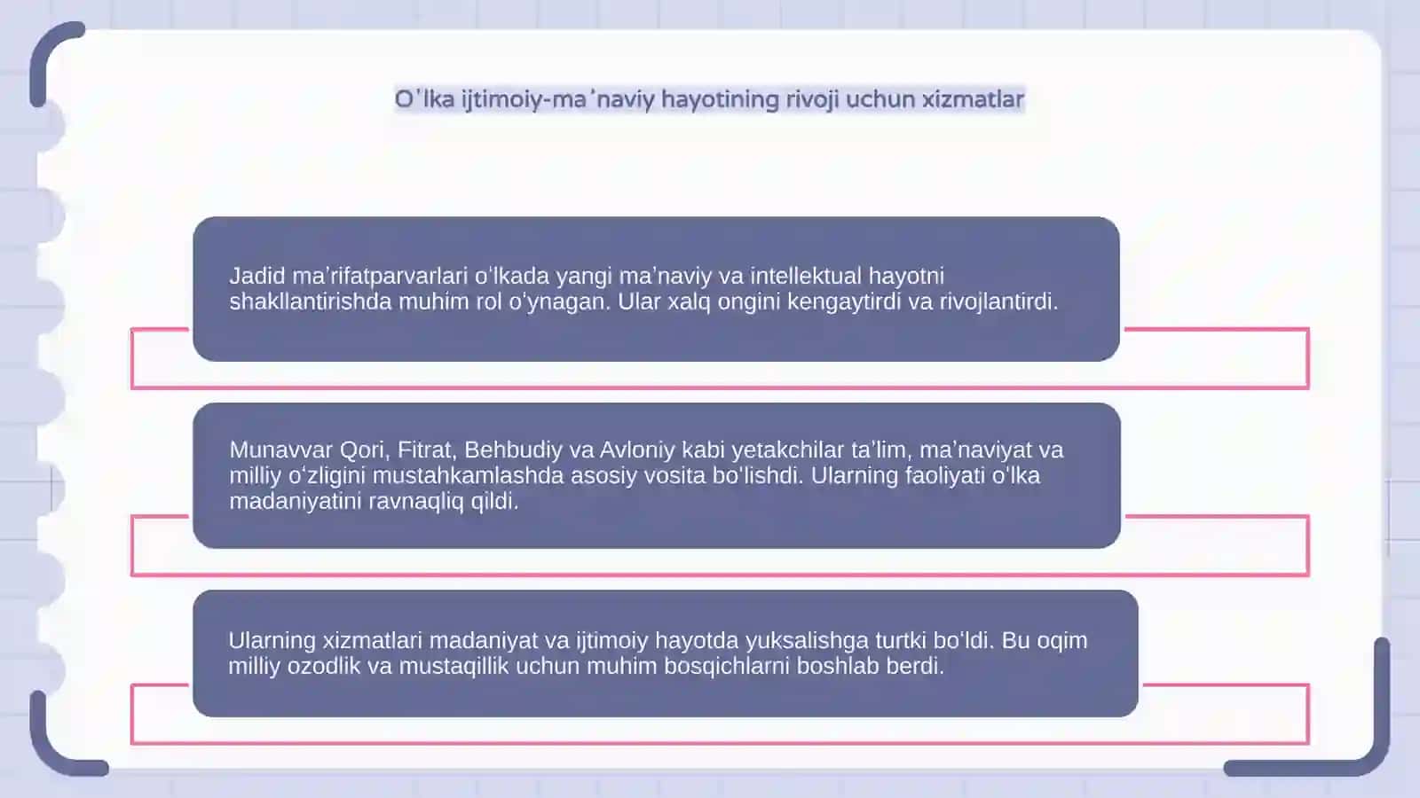 Jadid maʼrifatparvarlari va ularning asosiy maqsadlari 4