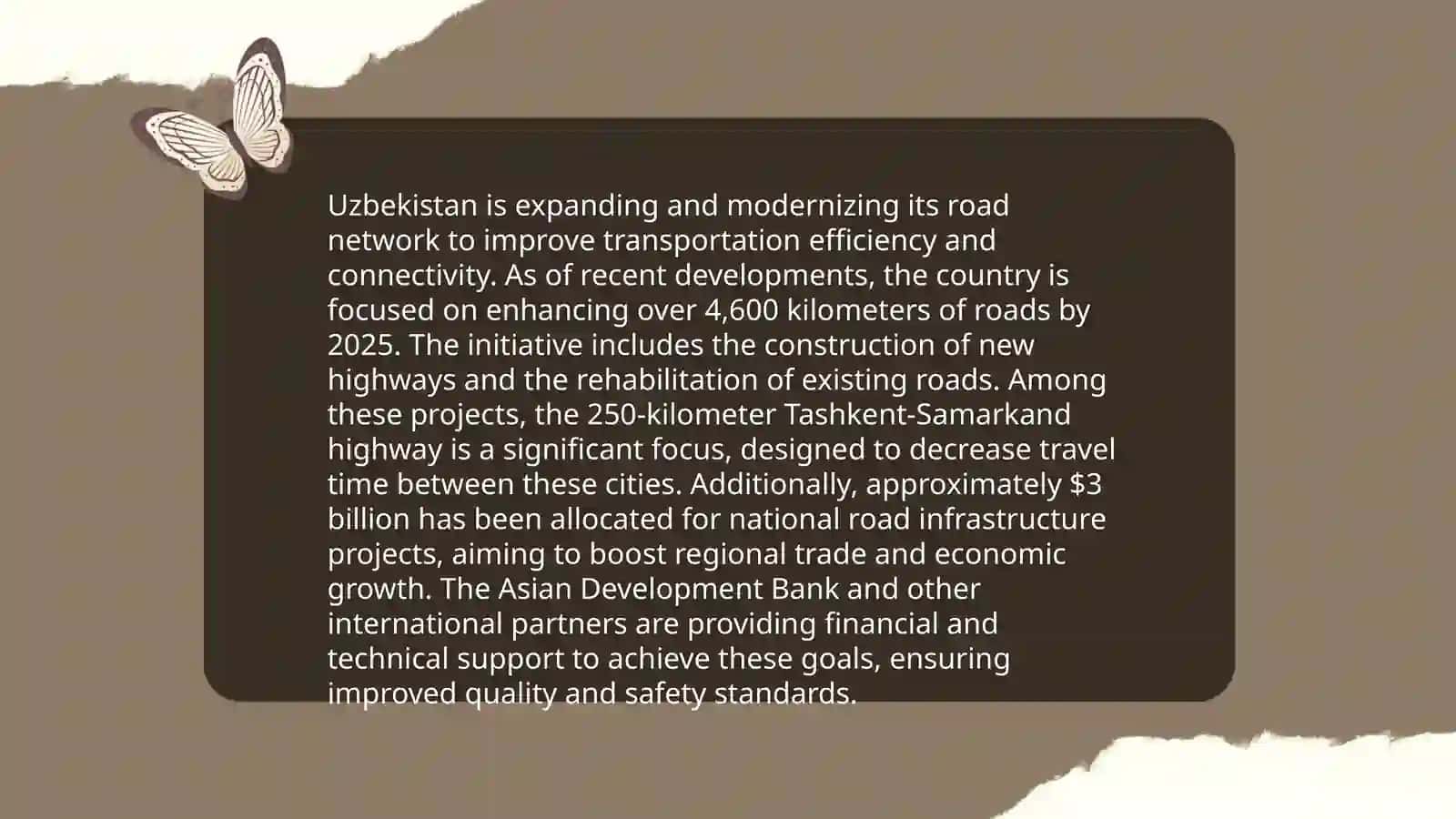 Transport industry in UZBEKISTAN 4