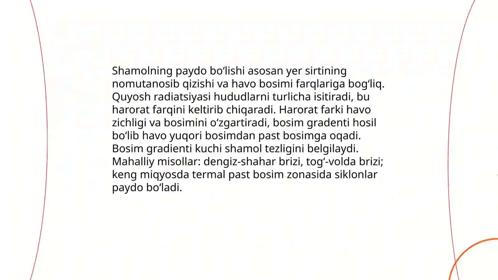 Shamollar va ularning geografik ishi 4
