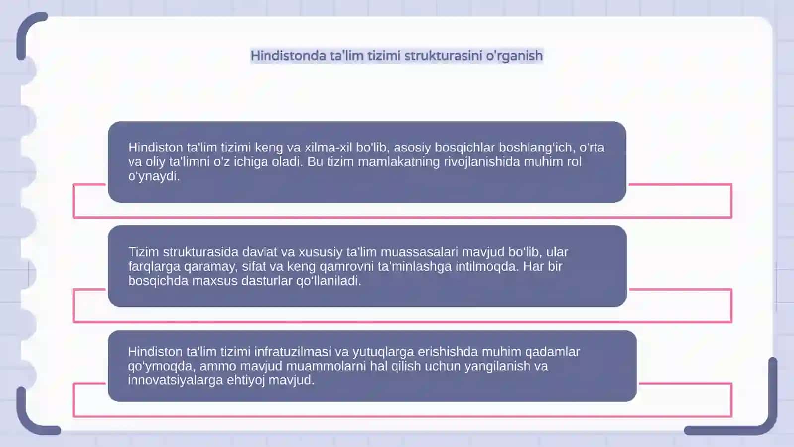 Hindiston talim tizimi va qiyosiy tahlil 4