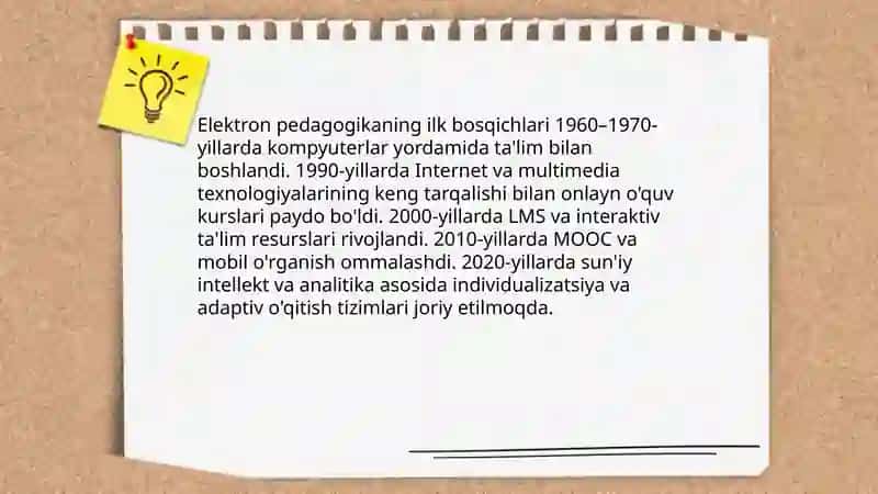 Elektron pedagogika asoslari 4