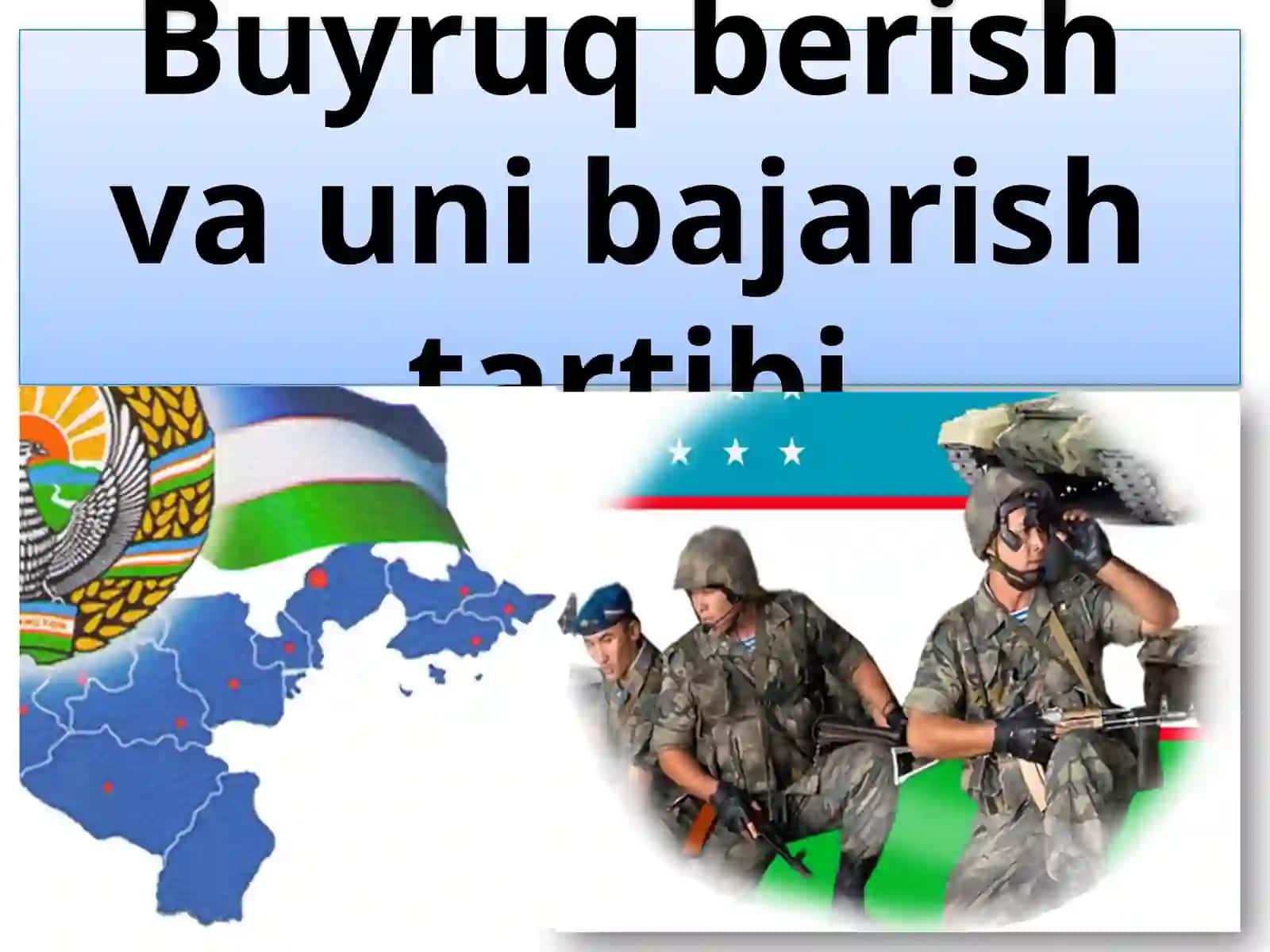 Harbiy qadriyat qoidasi 4