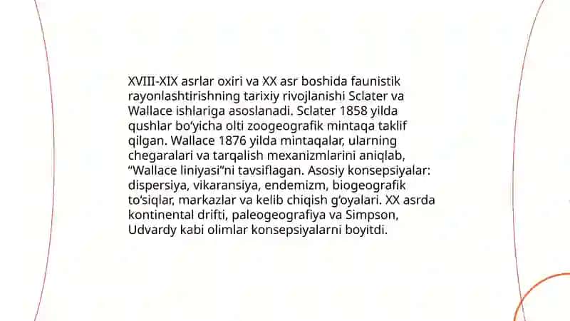 Yerni faunistik rayonlashtirish 4