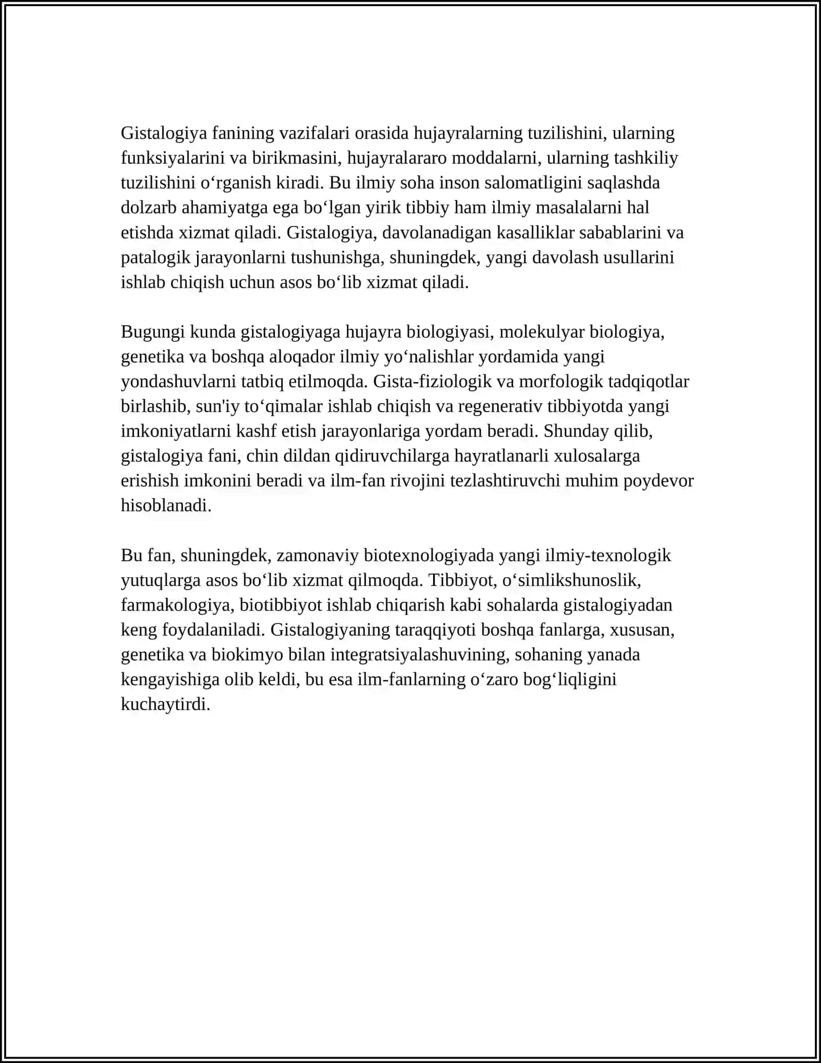 GISTALOGIYA FANI 4