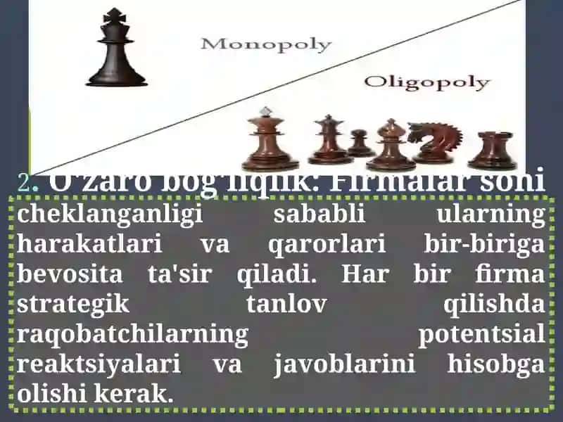 Oligopoliya va Monopolistik raqobat 4