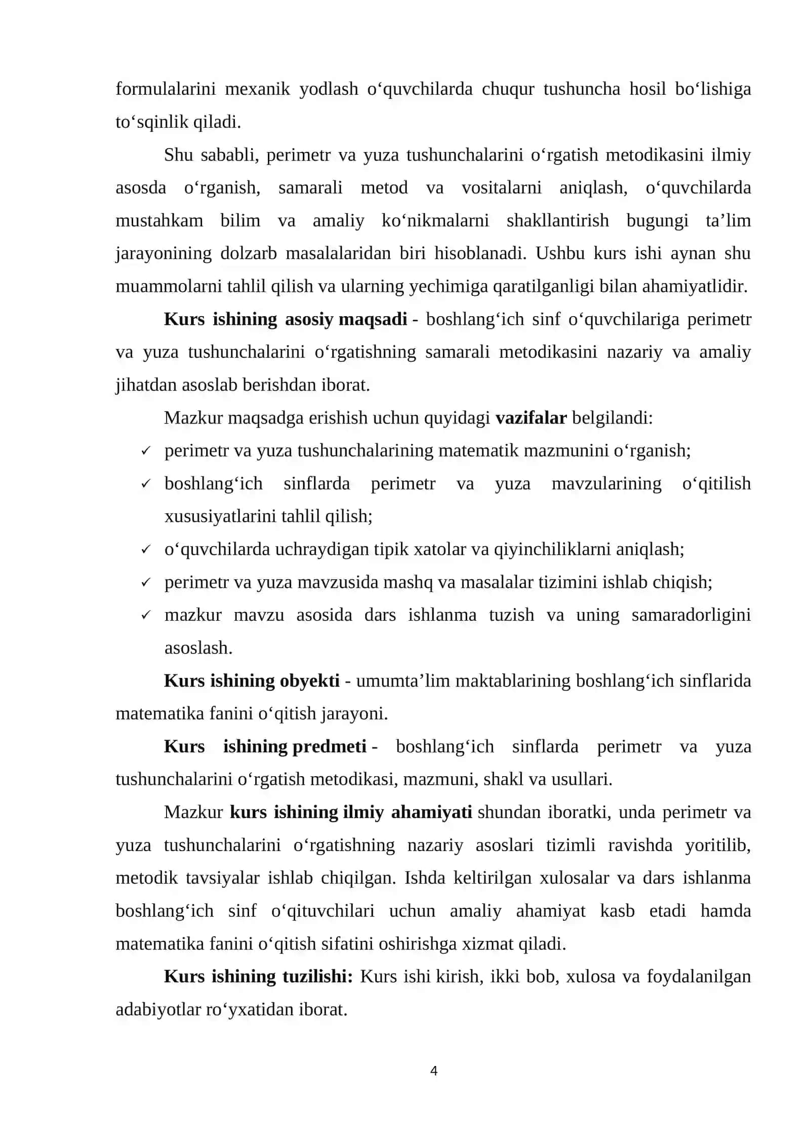 perimetr va yuza tushunchalarini oʻragatish metodikasi 4