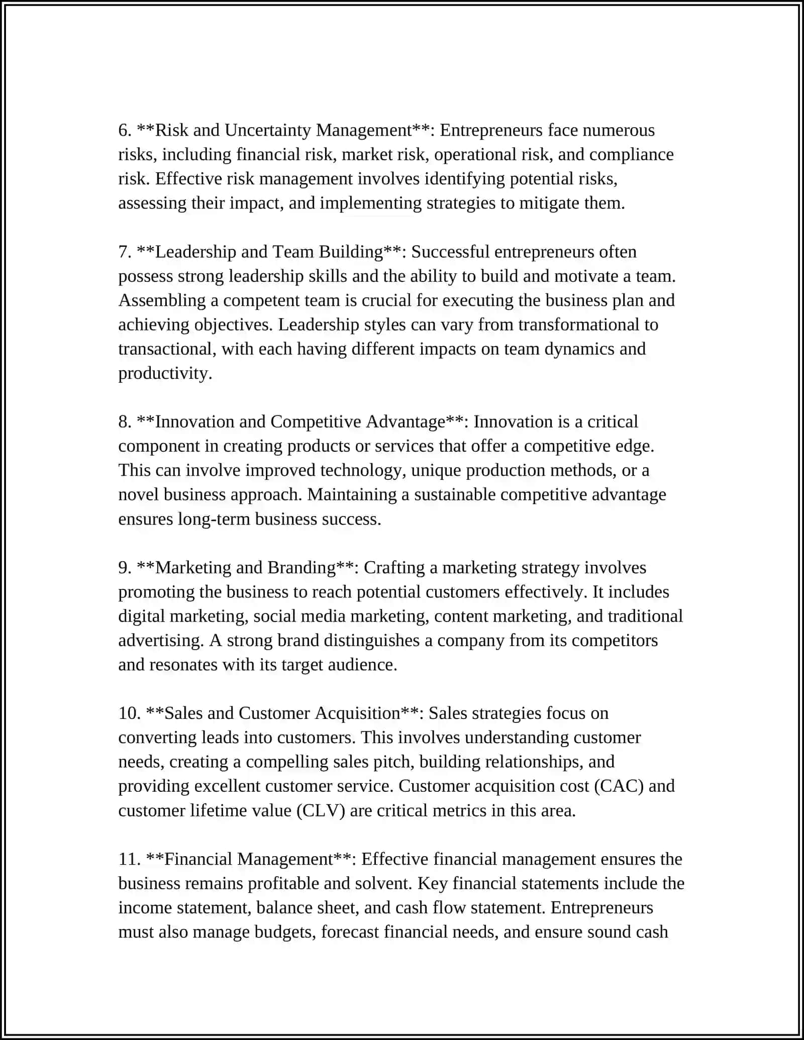 Entrepreneurship Fundamentals 4