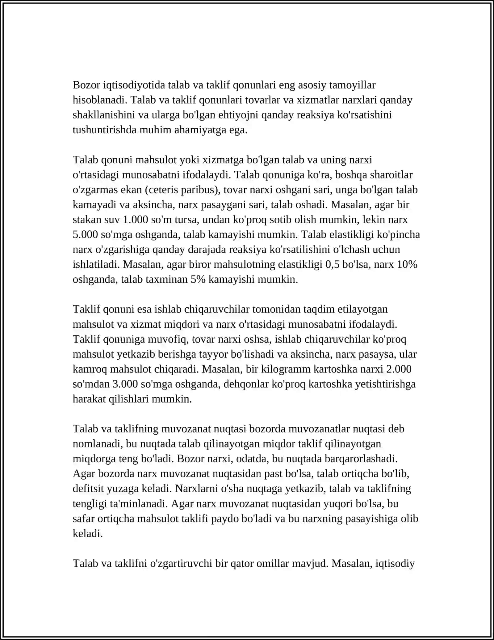 IQTISODIYOT NAZARYASI 4