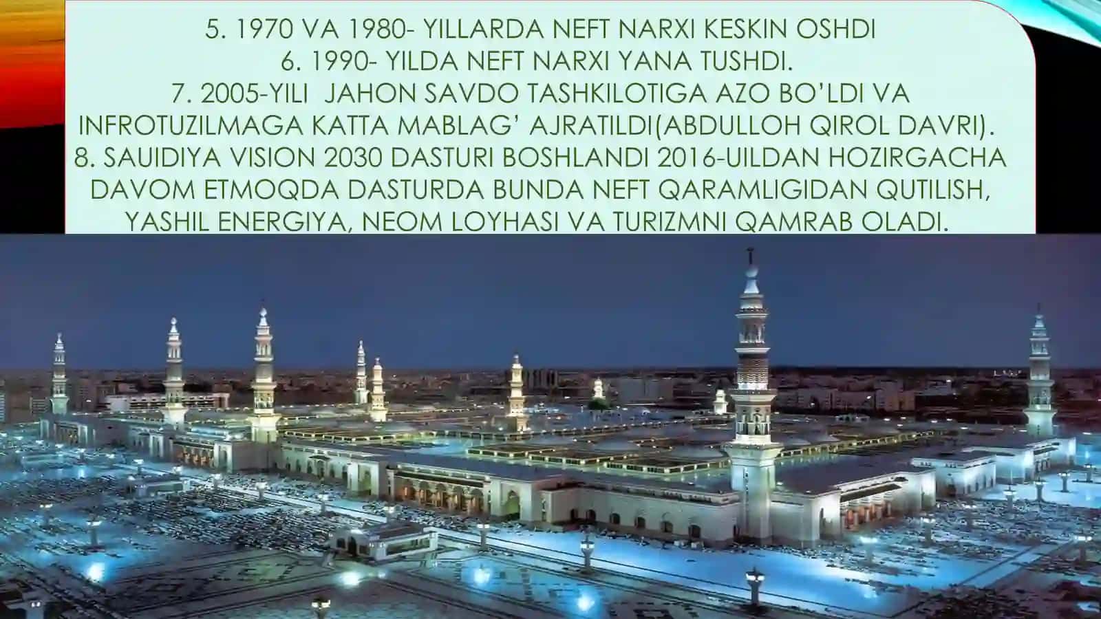 Saudiya Arabistoni Iqtisodiyoti 4