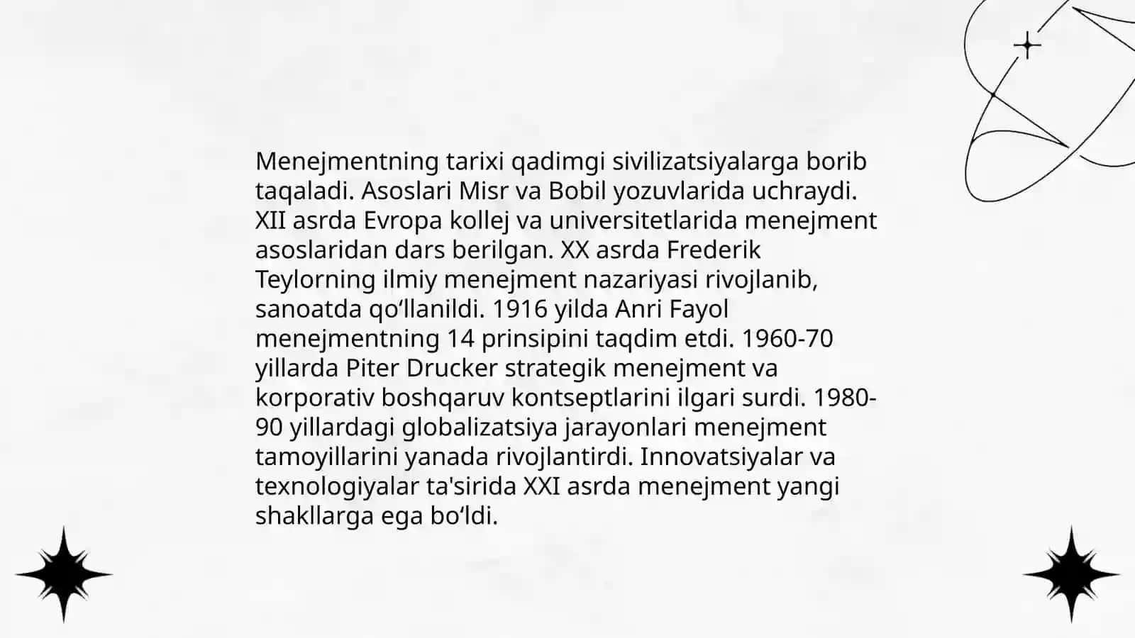 Menejmentning nazariy asoslari 4
