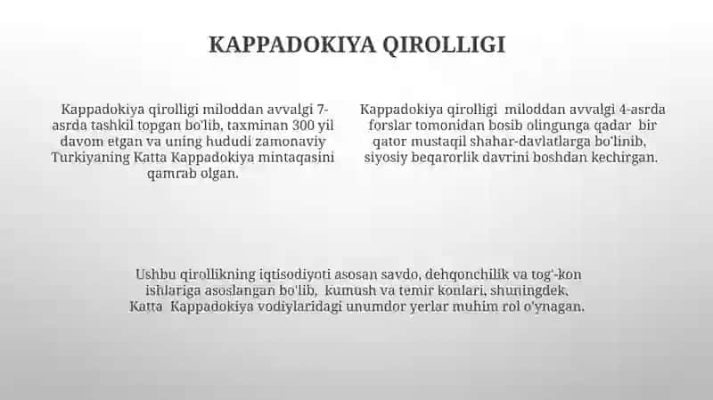 Qadimgi Kichik Osiyo va Kavkazorti davlatlari 4