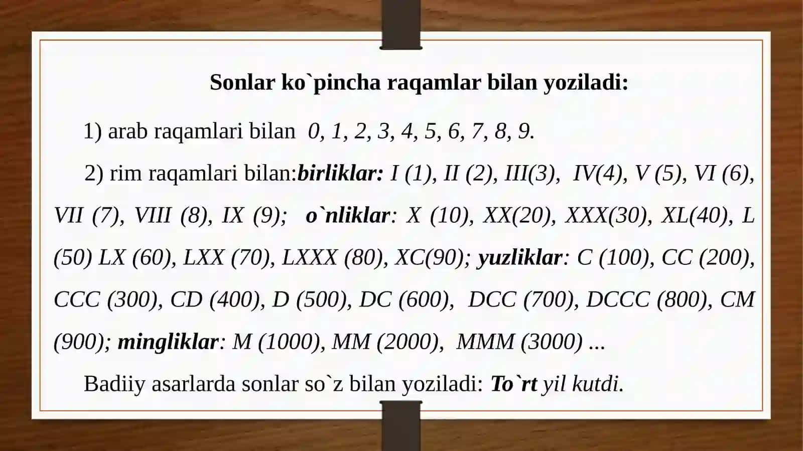 Son so‘z turkumi 4
