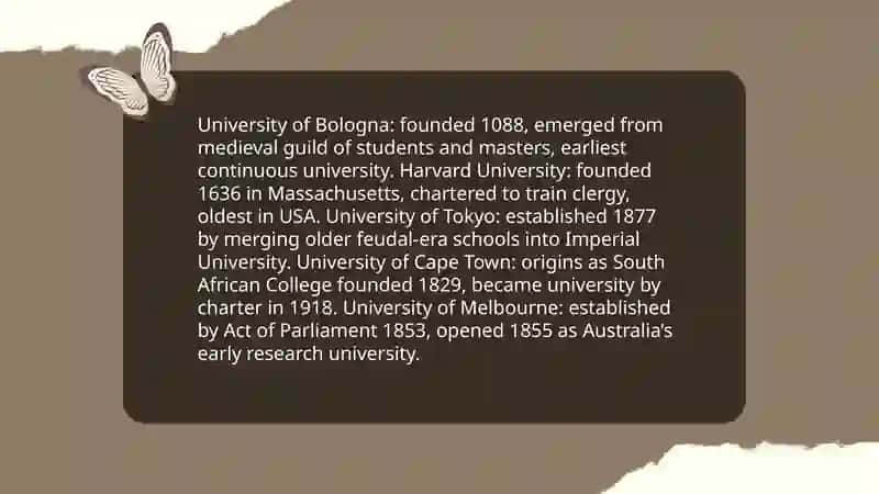 5 famous universities from different regions of the world 4