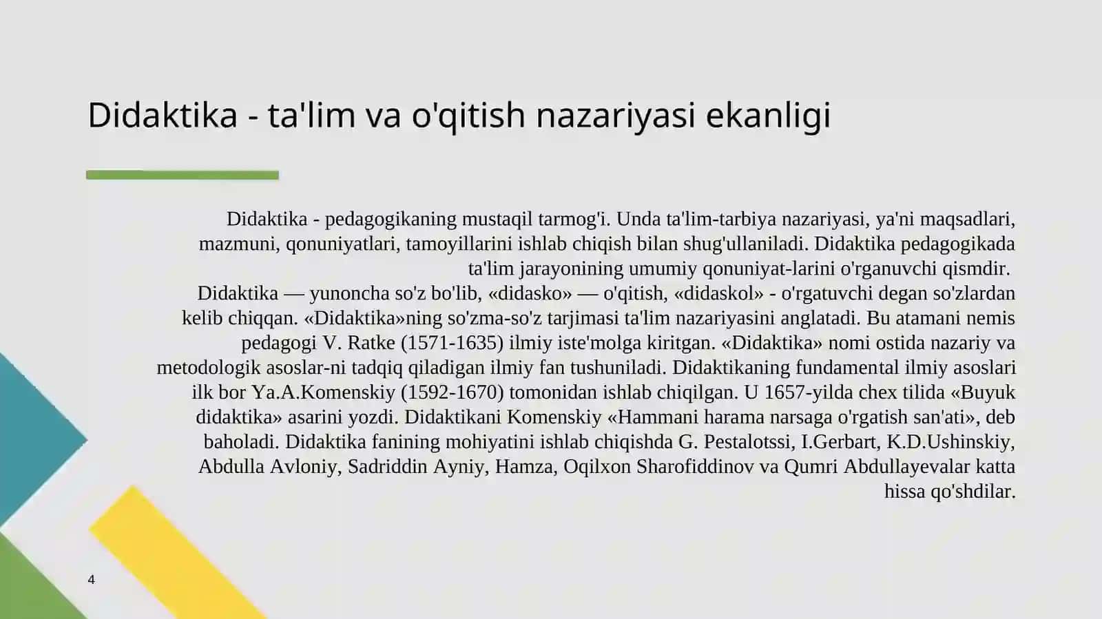 Didaktik o’yin turlari 4
