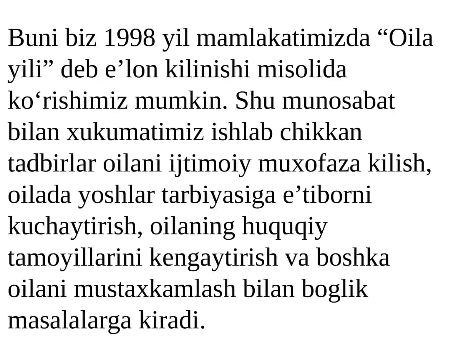 Oilada tarbiya asoslari 4