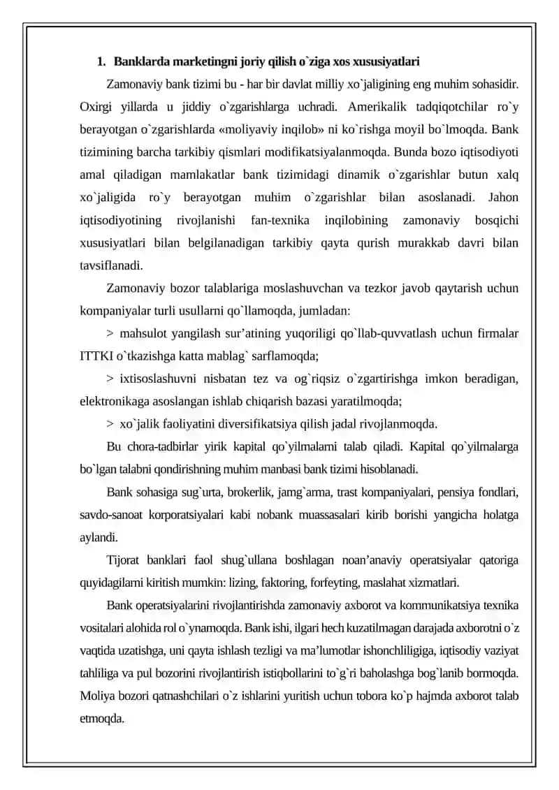 BANK MARKETINGI 4