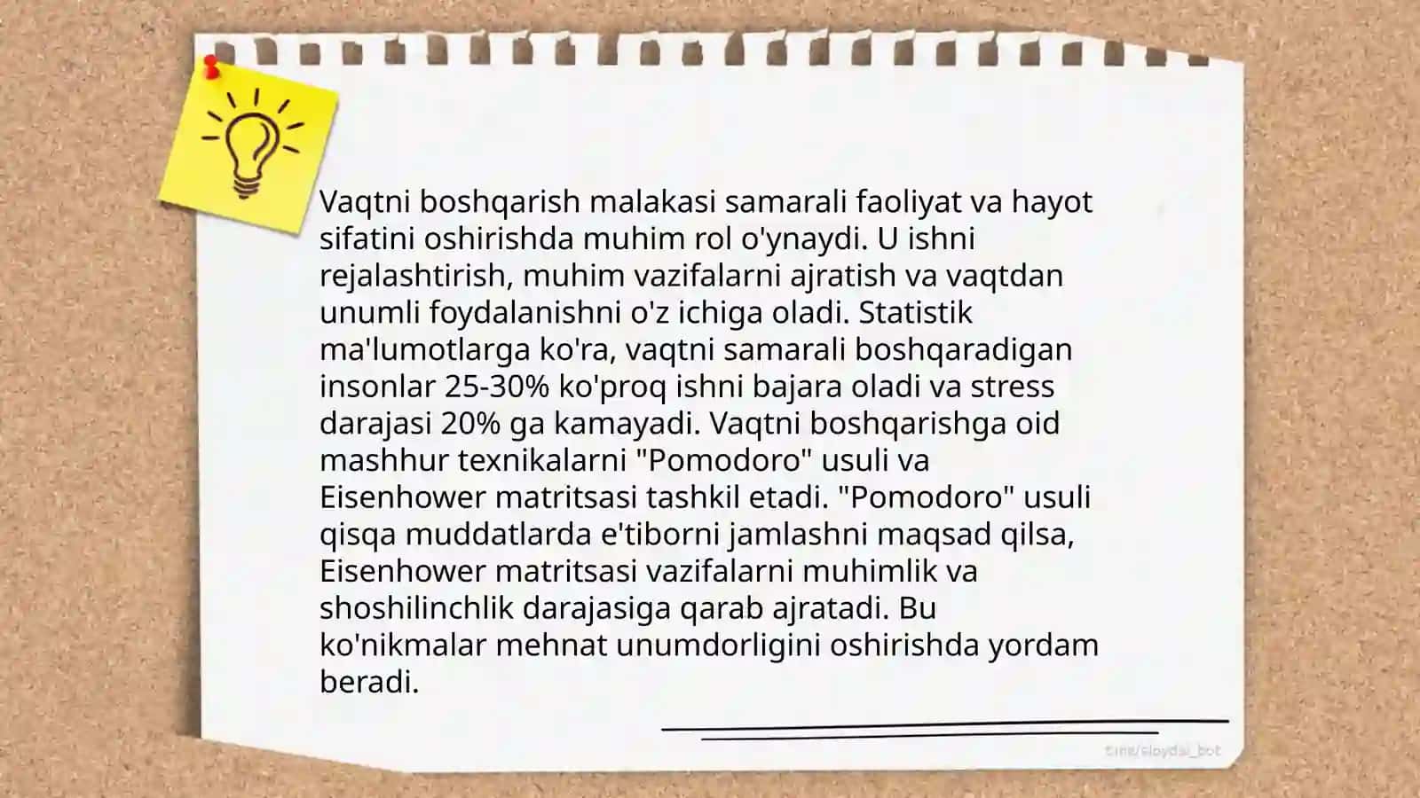 Shaxsning malaka va odatlari 4