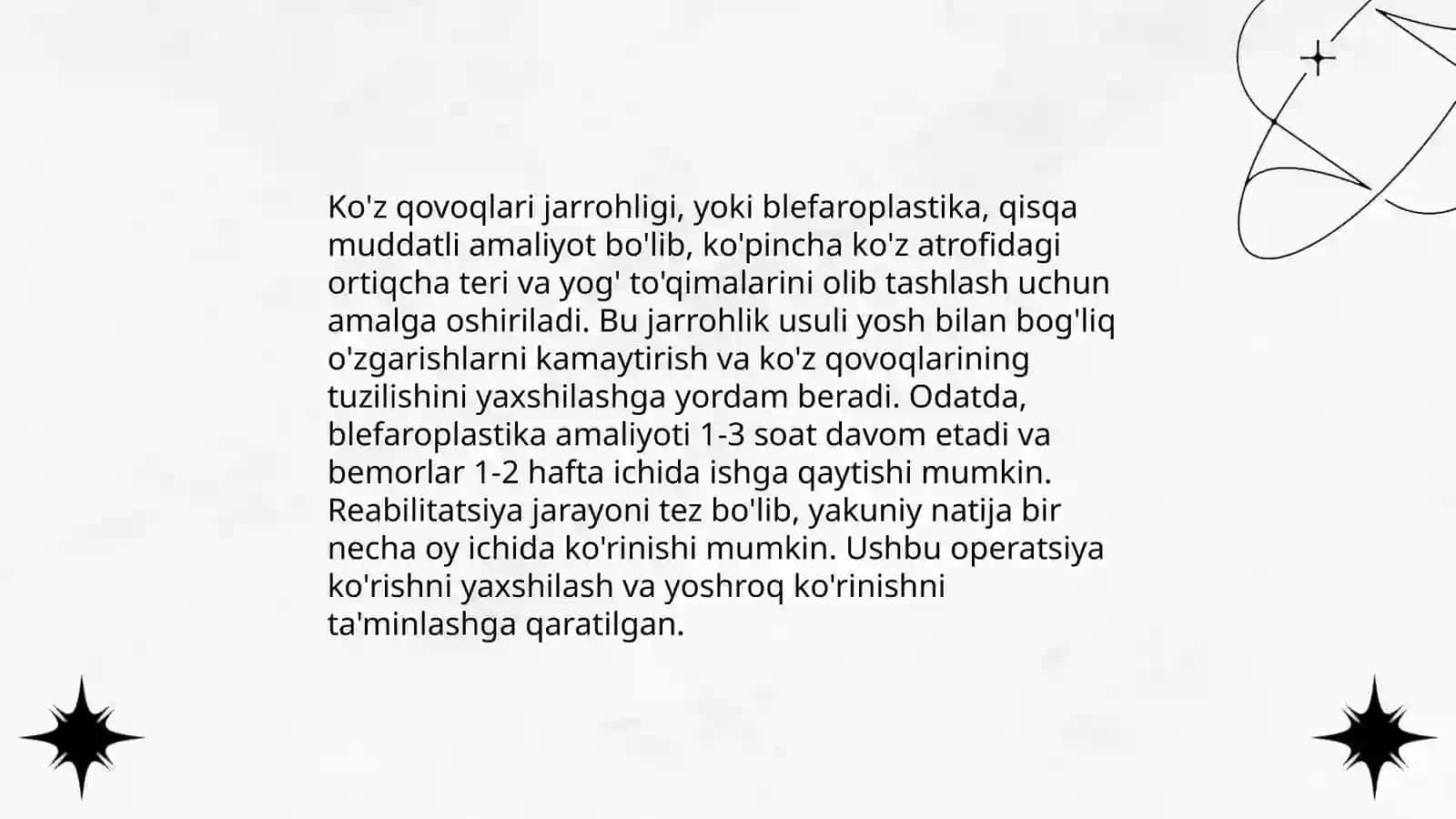 Yuzdagi plastik operatsiyalari xususiyatlari 4