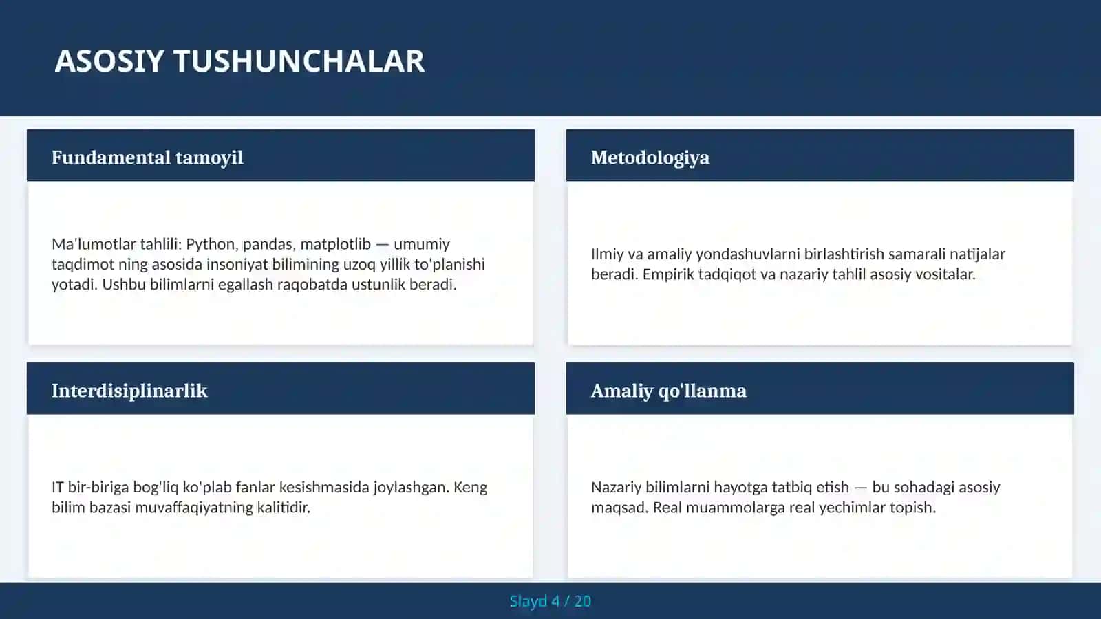Ma'lumotlar tahlili: Python, pandas, matplotlib 4