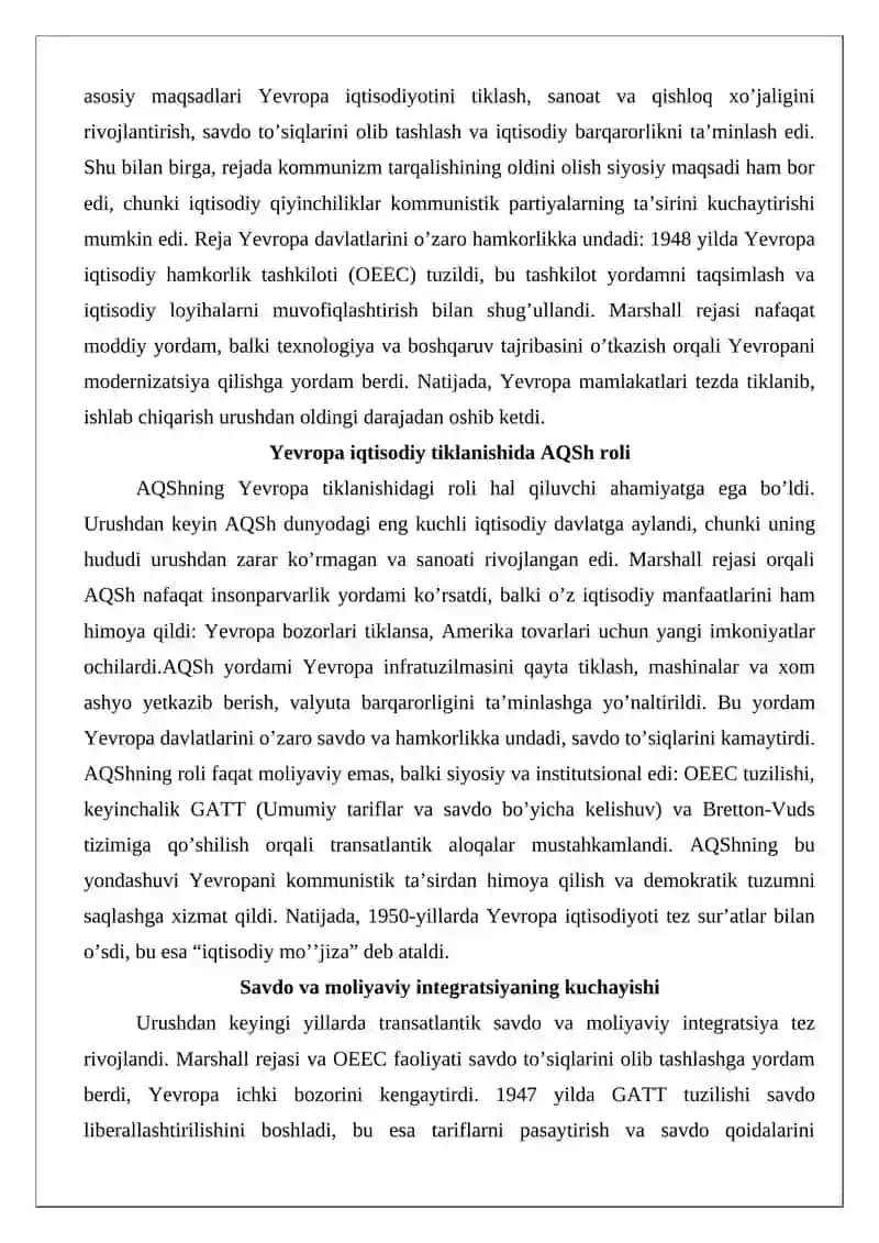Transatlantik iqtisodiy va harbiy hamkorlik 4