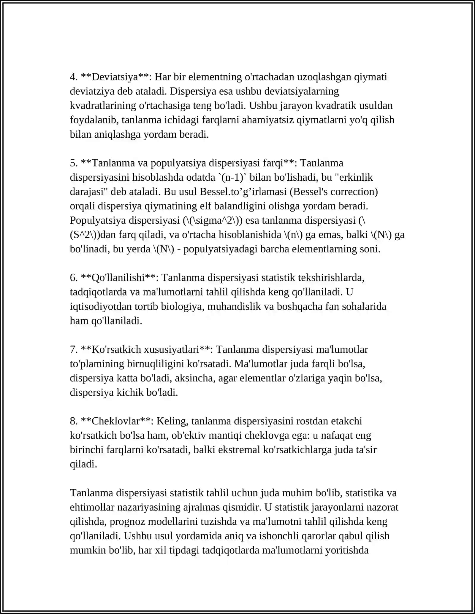TANLANMA DISPERSIYA 4