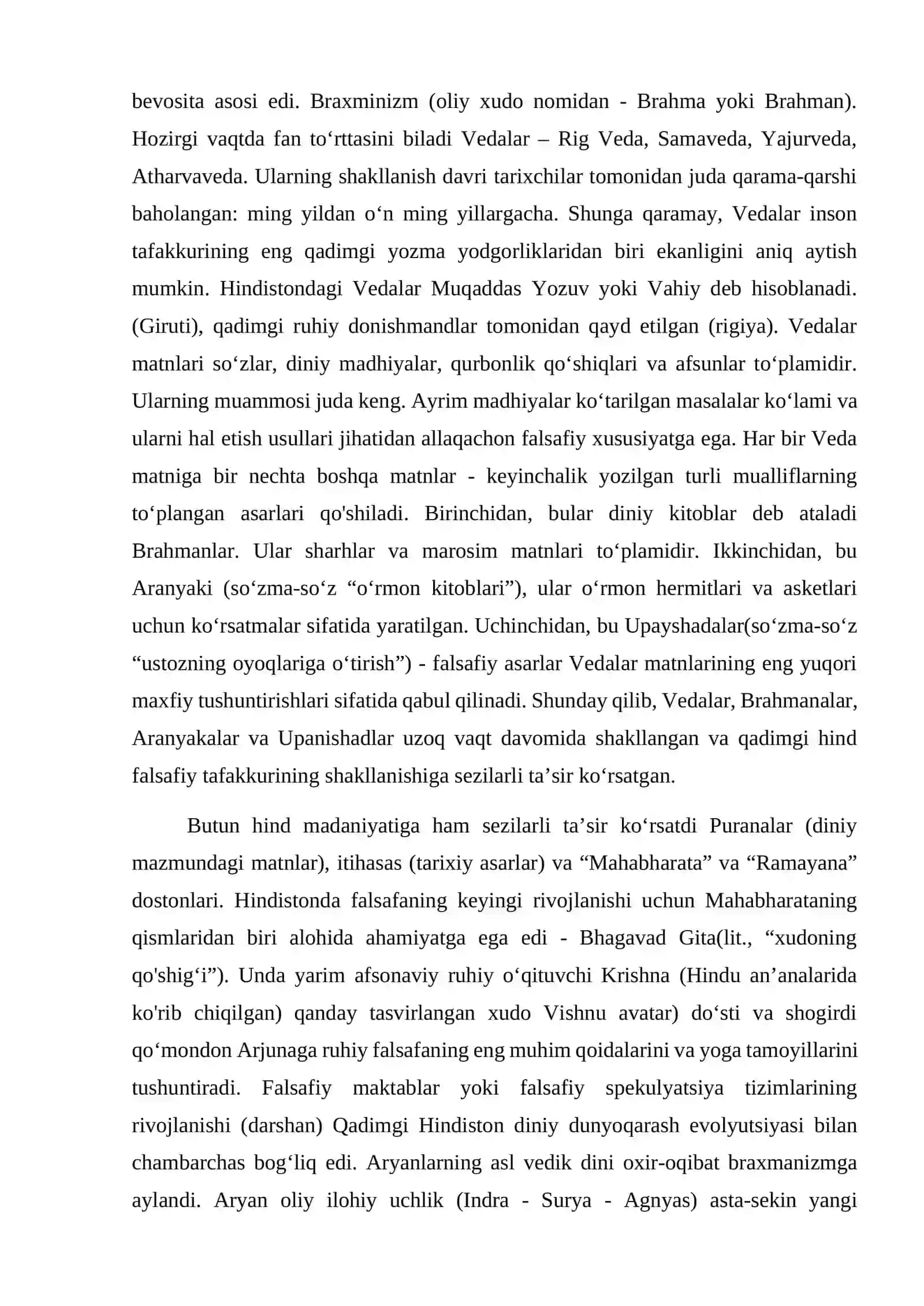 Hindiston Falsafasi 4
