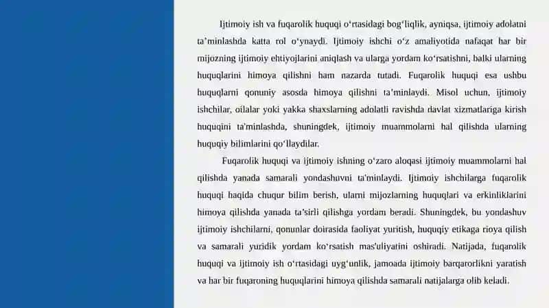 Ijtimoiy ish va fuqarolik huquqi 4