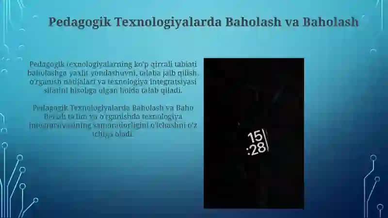 Pedagogik Texnologiyalar 4