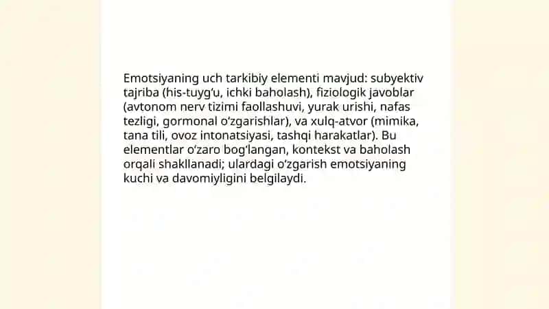 Emotsiya va uning tabiat, Iroda haqida tushuncha 4