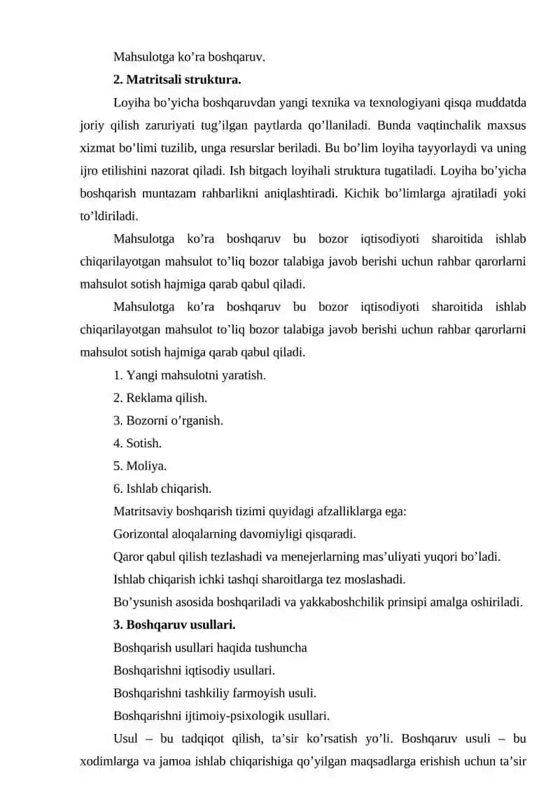 BOSHQARISHNING TASHKILIY STRUKTURALARI 4