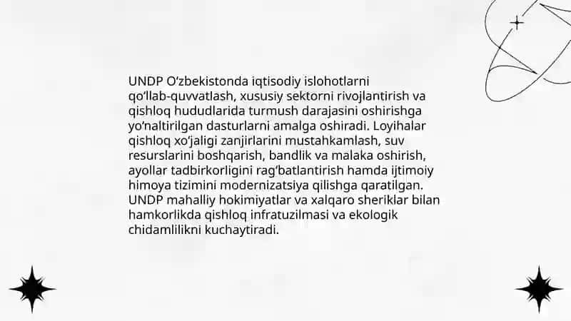 O‘zbekistonning xalqaro tashkilotlar bilan hamkorlik aloqalari 4