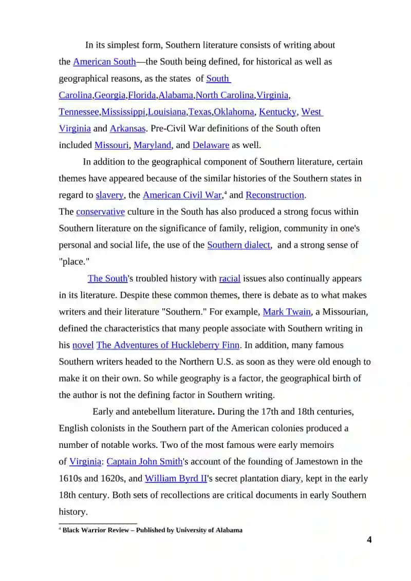THE HISTORY OF AMERICAN LITERATURE 4
