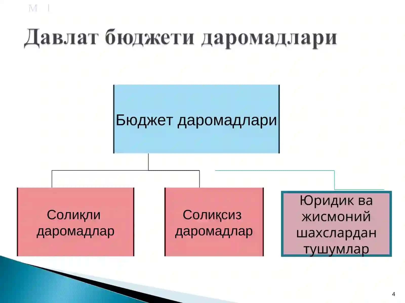 Давлат бюджети даромадлари 4
