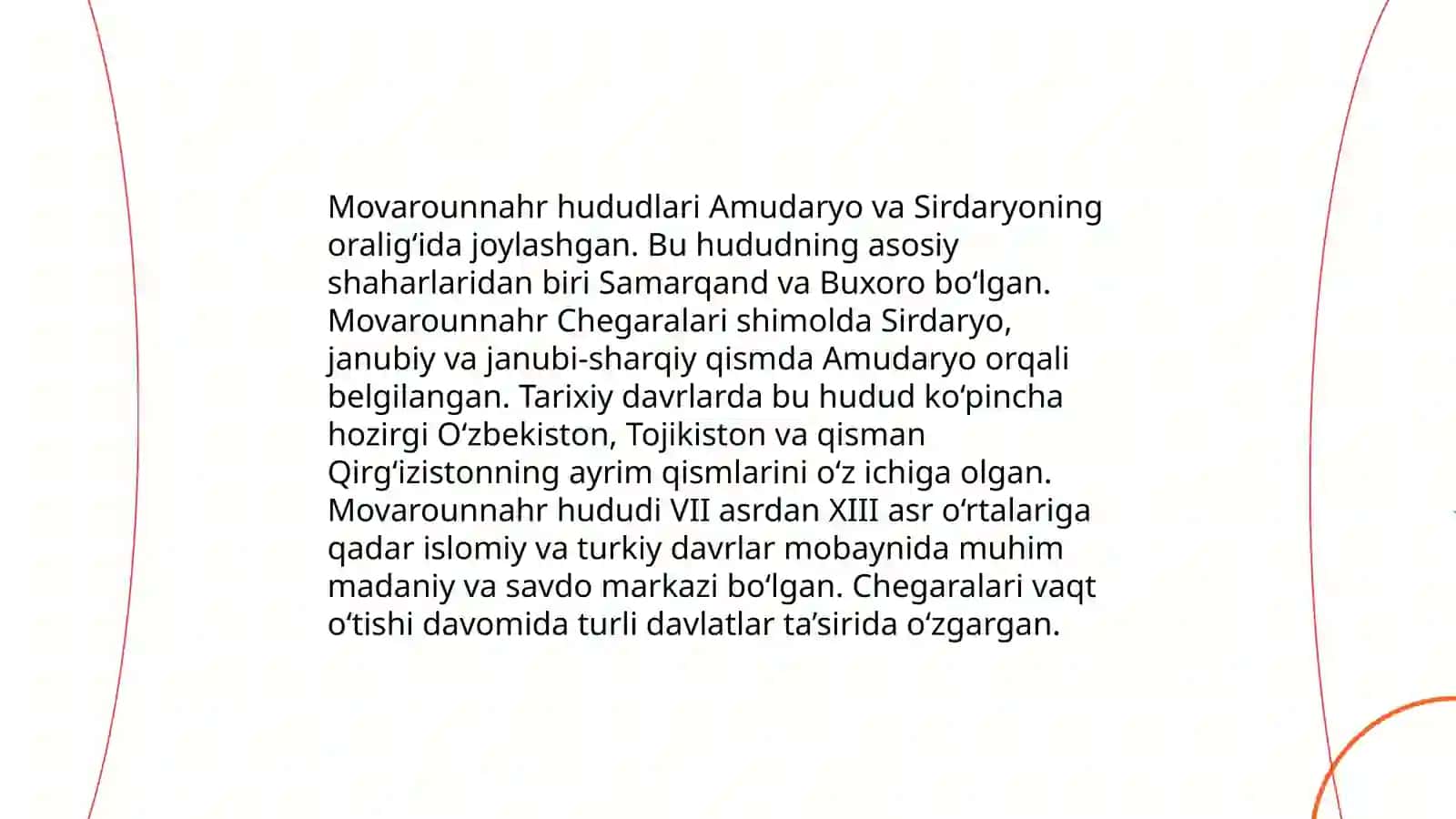 Ulugʻbekning Movarounnahrdagi davlati 4