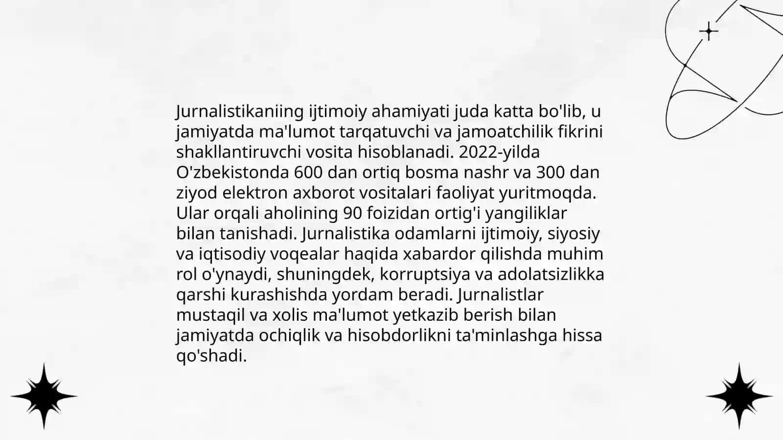 Jurnalistikaning vazifalari va prinsiplari 4