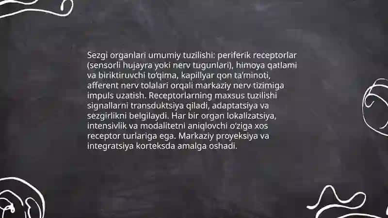 Sezgi turlari mavzusida taqdimot 10 bet 4