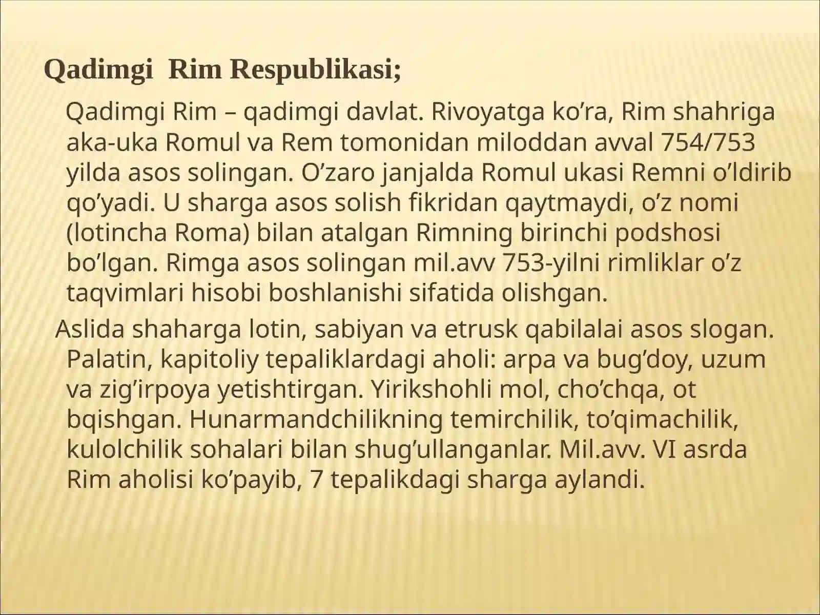 Qadimgi Rim Respublikasi 4