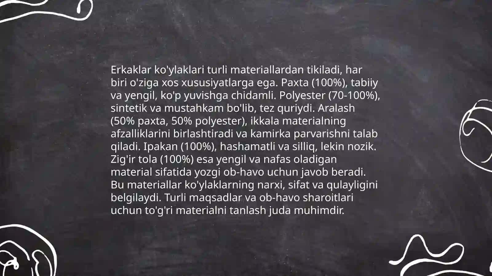 Erkaklar ko'ylagi namunasi 4