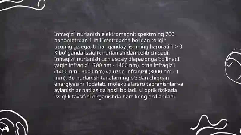 Infraqizil nurlar 4