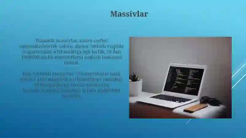 Algoritmlashtirish va dasturlash asoslari 4