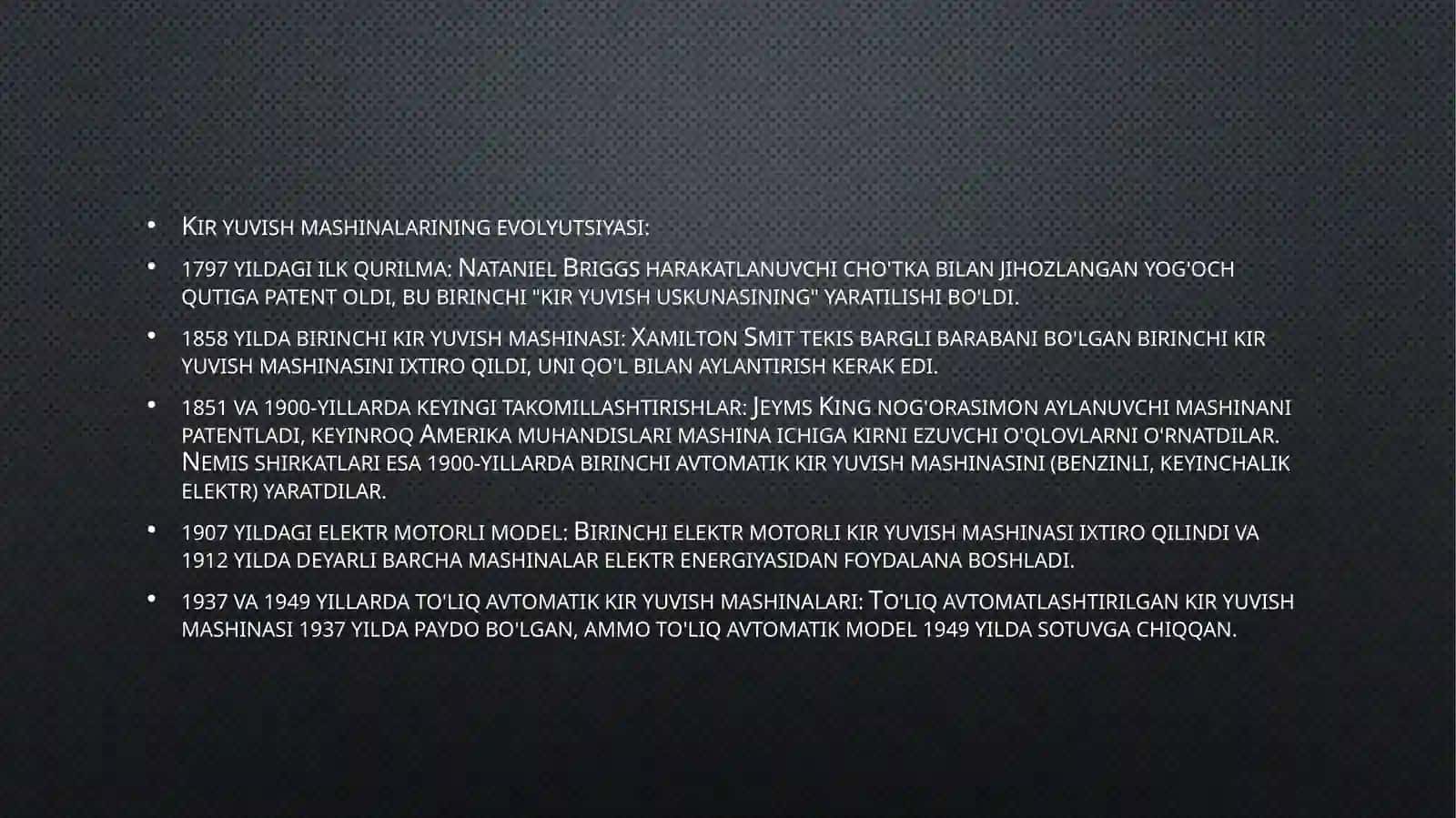 Uyro’zg’or kiryuvish mashinalari tuzilishi ishlash prinsipi 4