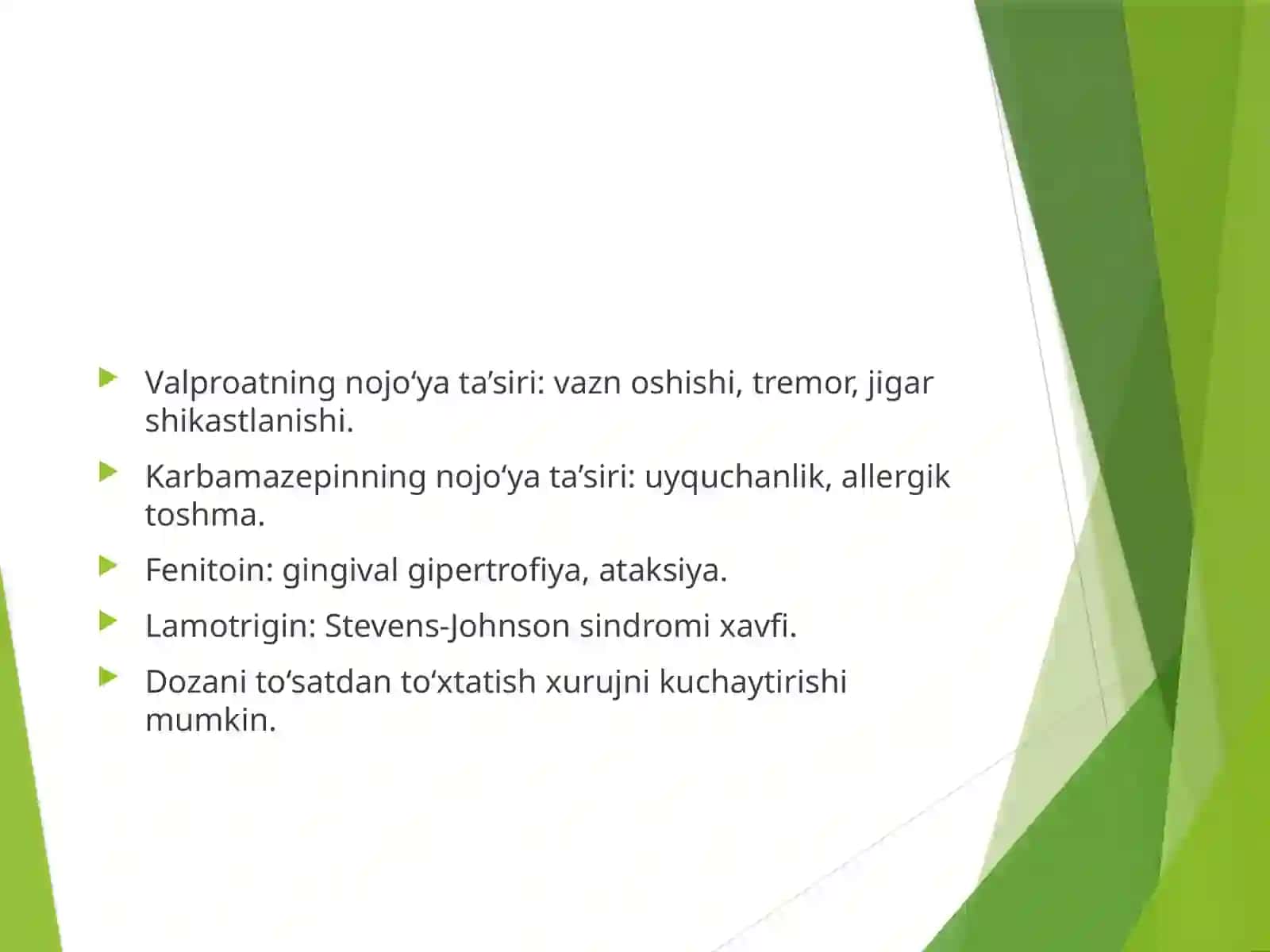 Epilepsiyaga qarshi dorilar 4
